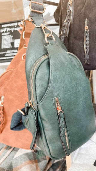 Nikki Dual Compartment Sling Bag