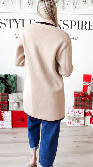 Colette Long Line Cardigan