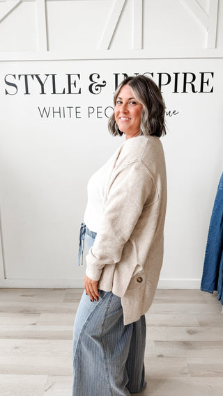 Celia Super Soft Hi Low Cardigan