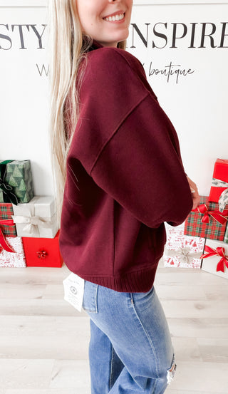 Payton Fleece Half Zip Top