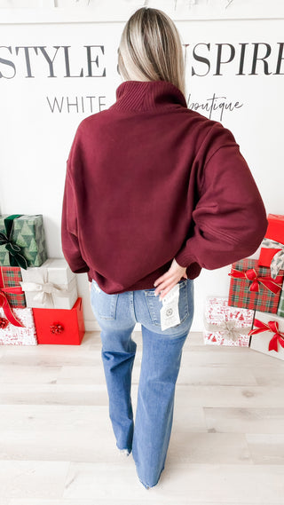 Payton Fleece Half Zip Top