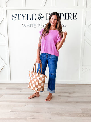 Jillian Short Sleeve Sweater