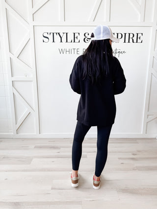 Leah Boyfriend Sweatshirt W/Pockets *Final Sale*