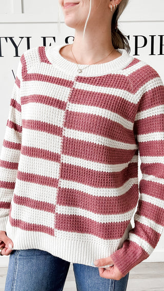 Bella Multi Stripe Sweater