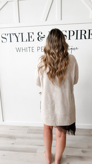 Celia Super Soft Hi Low Cardigan
