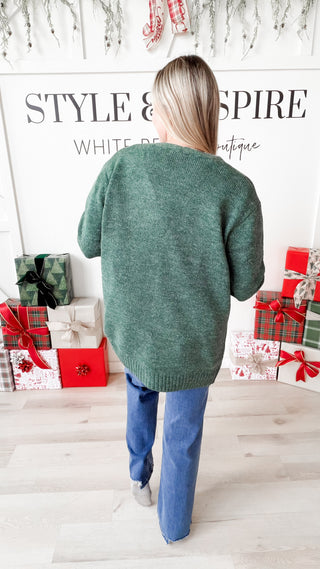 Winnie Long Line Open Cardigan