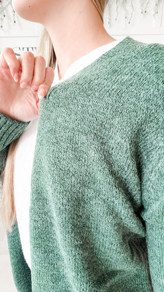 Winnie Long Line Open Cardigan