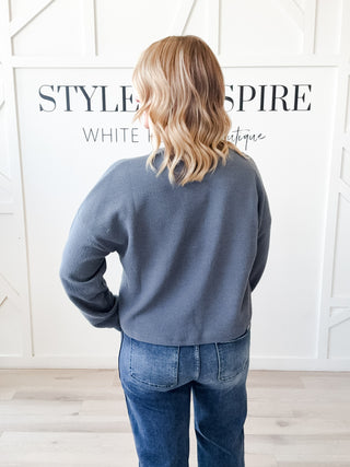 Shelby Cloud Knit Crop Top