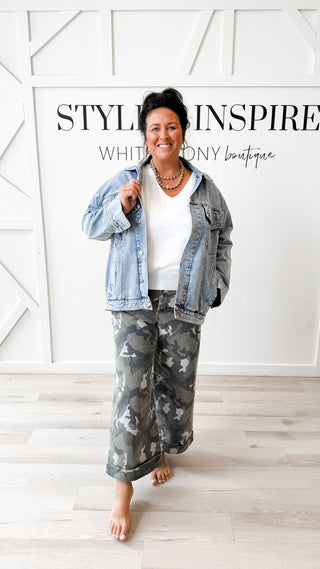 Mariah Reworked Denim Jacket
