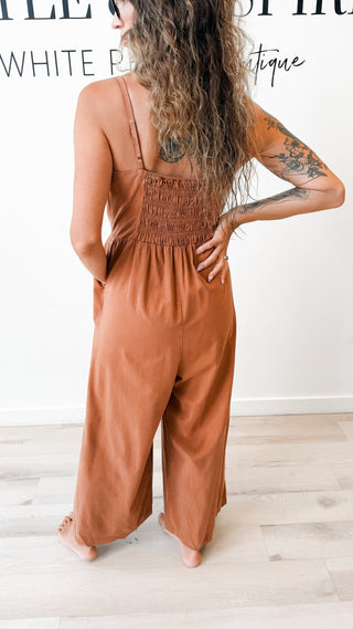 Tenley Sweetheart Neck Jumpsuit