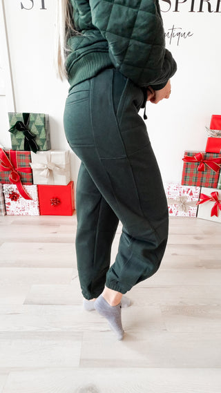 Lana Fleece Cocoon Joggers