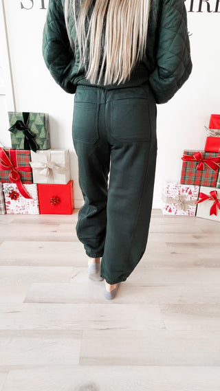 Lana Fleece Cocoon Joggers
