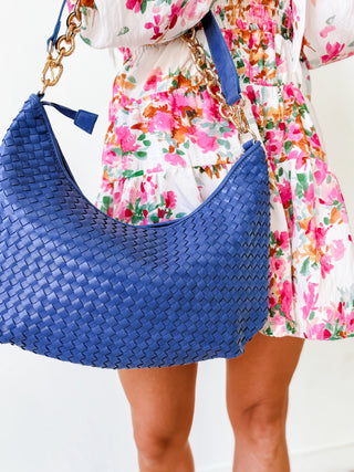 Sienna Slouchy Woven Shoulder Bag