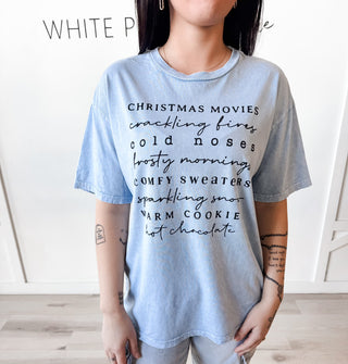 Winter Words Mineral Graphic Tee *Final Sale*