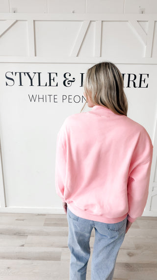 Svea Mock Neck Sweatshirt
