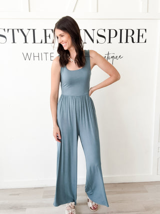 Katerina Square Neck Jumpsuit