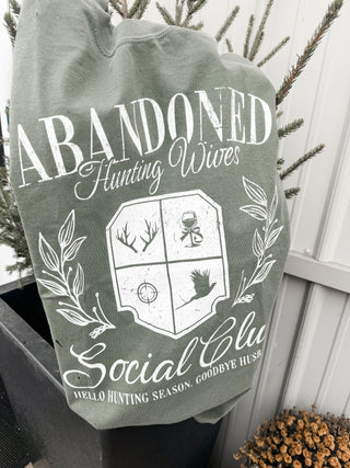 Abandoned Hunting Wife Club Graphic Tee