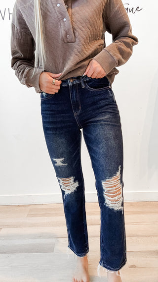 Judy Blue Rigid Magic Straight Jeans