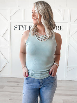 Mackenzie Strappy Tank Top