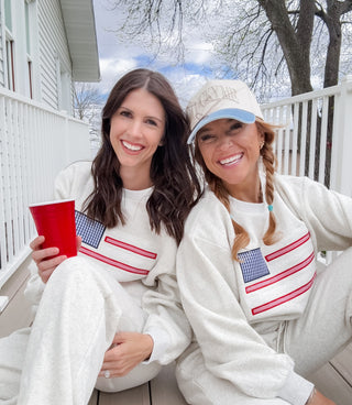 USA Applique Sweatshirt