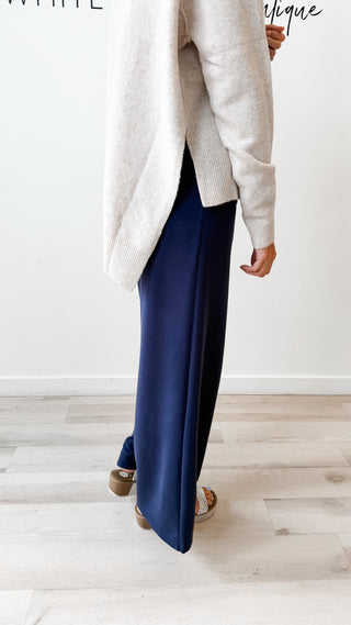 Dayna Modal Drawstring Wide Leg Pants