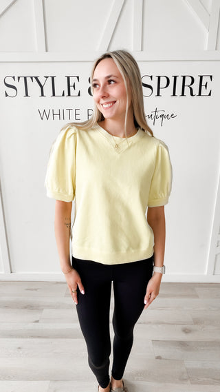 Sadie Puff Sleeve Top