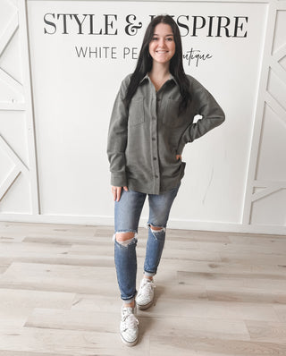 Brooke Button Down Jacket