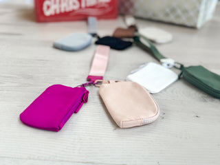 Dual Pouch Keychain Wristlet