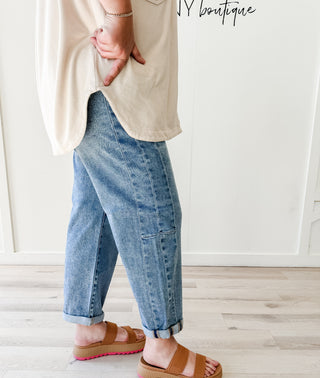 Risen HR Barrel Jeans
