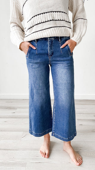 Risen TC Crop Wide Jeans