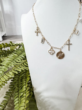 Cross Charm Necklace *Final Sale*