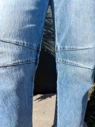 High Rise Cropped Barrel Jeans