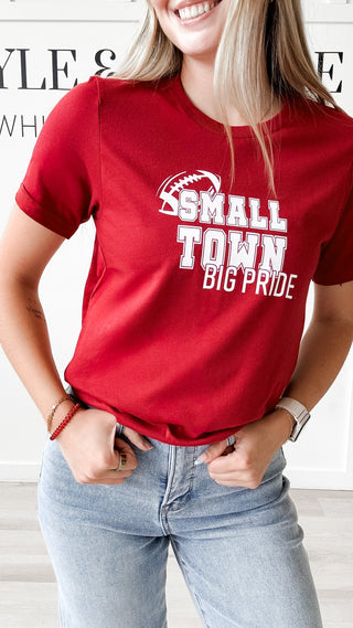 Small Town Big Pride Graphic Tee