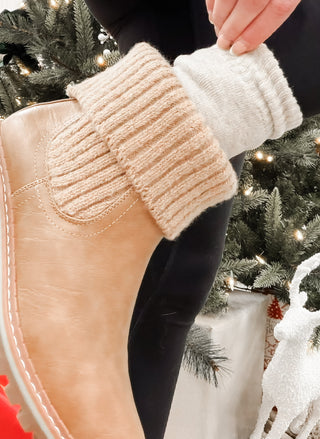 Thermal Fleece-Lined Crew Socks. *Final Sale*