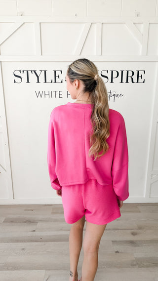 Alana Cropped Dolman Modal Top