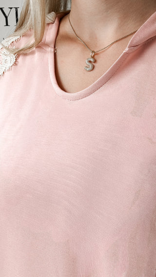 Colleen Lace Sleeved Hoodie