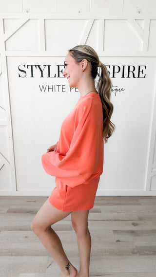 Alana Cropped Dolman Modal Top