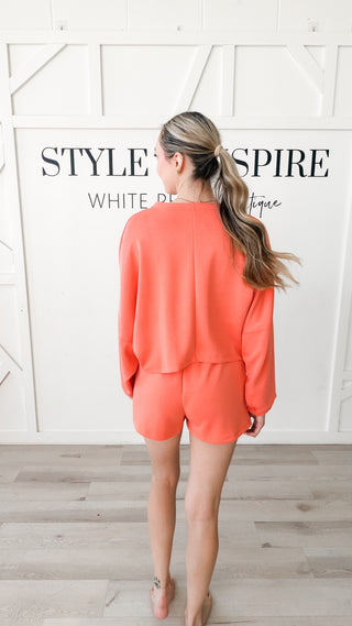 Alana Cropped Dolman Modal Top