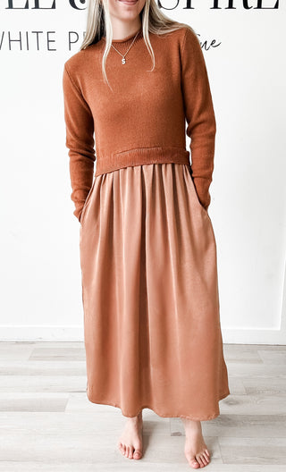 Sophia Half Sweater Dress