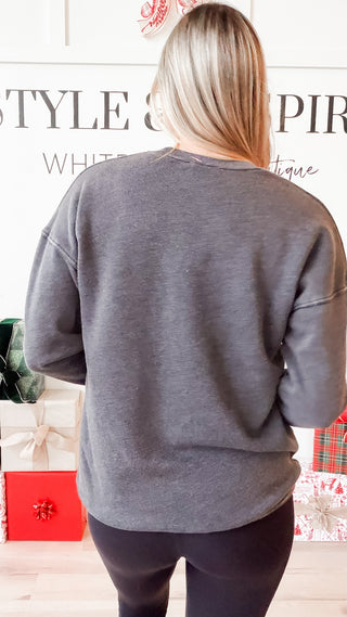 Camo Long Horn Graphic Sweatshirt  *Final Sale*