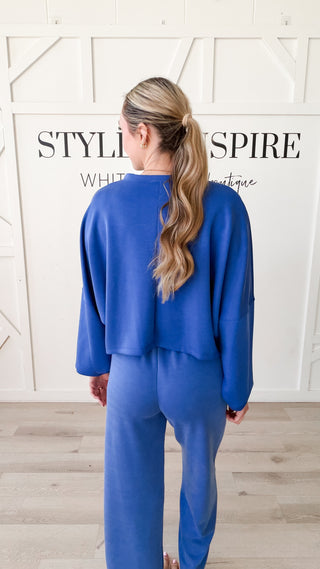 Alana Cropped Dolman Modal Top