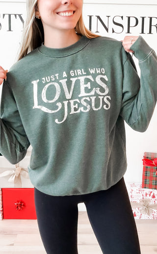 Just A Girl Who Loves Jesus. *Final Sale*