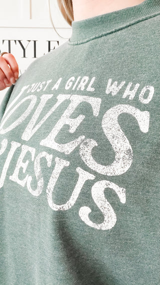 Just A Girl Who Loves Jesus. *Final Sale*