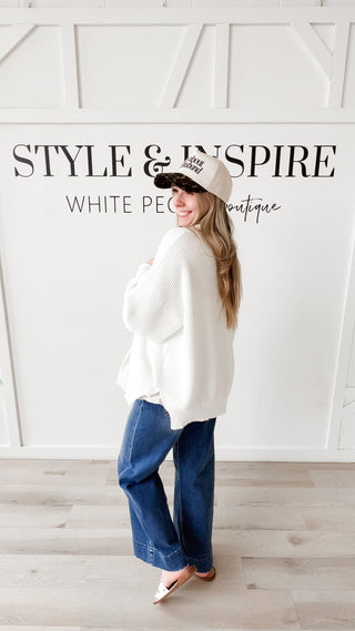 Loretta Airy Knit Open Cardigan