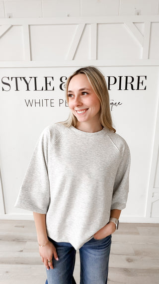 Alice 3/4 Sleeve Modal Top