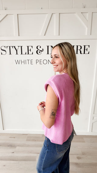 Jillian Short Sleeve Sweater
