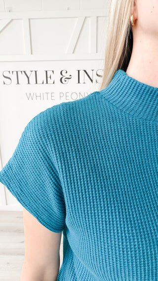 Estelle Mock Neck Top