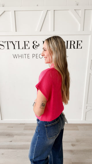Estelle Mock Neck Top