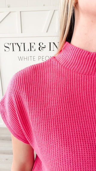 Estelle Mock Neck Top
