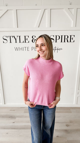Estelle Mock Neck Top